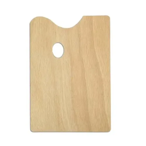 Wooden Palette -23.5x29.5cm Rectangle Shape - Image 1