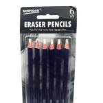 Worison Pencil Erasers -6pcs set