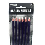 Worison Pencil Erasers -6pcs set