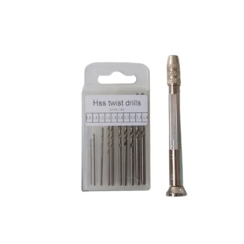 a492402fa99f4f6450e96a65bb6c5c0f.jpg HSS Twist Drill Set with 10 tips - Image 1