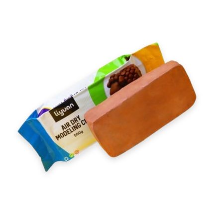 Air Dry Modeling Clay 500g-Brown - Haanz Sri Lanka