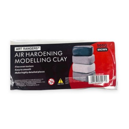 Art Rangers Air Dry Modeling Clay 500g-Brown - Haanz Sri Lanka