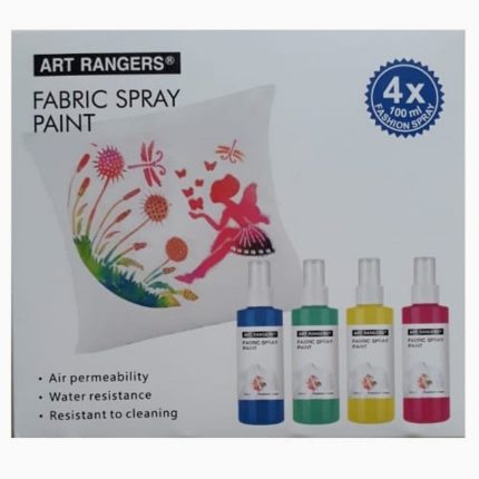 Art Rangers Fabric Spray Paint -Bright Colour Set - Haanz Sri Lanka