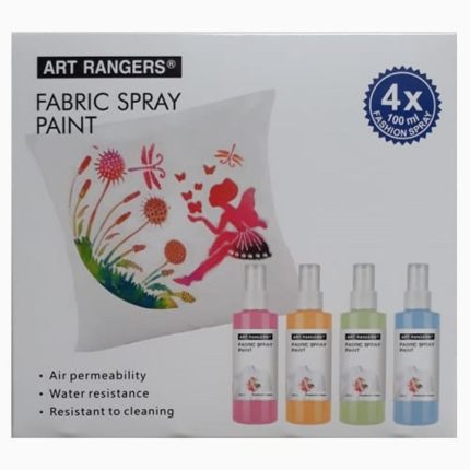 Art Rangers Fabric Spray Paint -Lite Colour Set - Haanz Sri Lanka