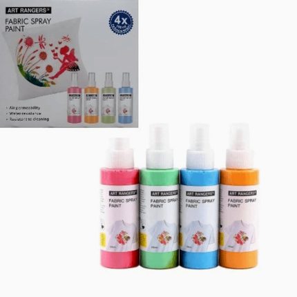 Art Rangers Fabric Spray Paint -Lite Colour Set - Haanz Sri Lanka