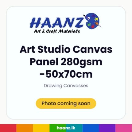 Art Studio Canvas Panel 280gsm -50x70cm - Haanz Sri Lanka
