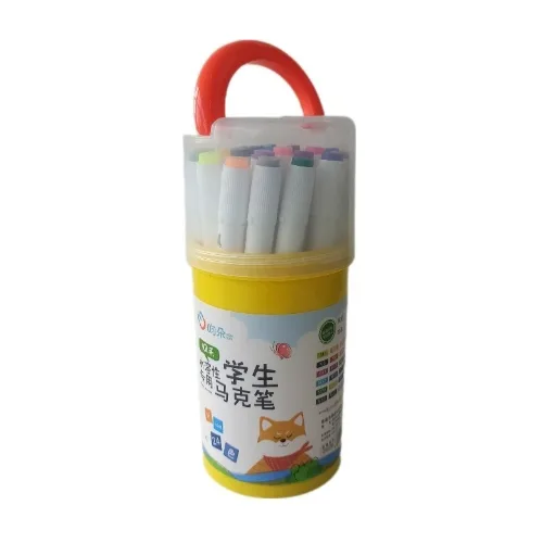 Dual Tip Water Soluble Markers - 24set - Image 1