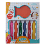 Bath Crayons 6 - S