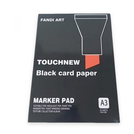 Black Card Paper Marker Pad - A3 - Haanz Sri Lanka