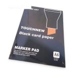 Black Card Paper Marker Pad - A4 - Haanz Sri Lanka