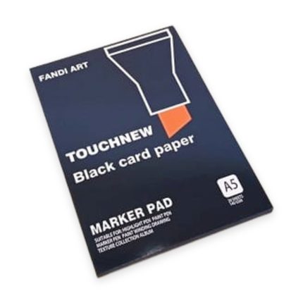 Black Card Paper Marker Pad - A5 - Haanz Sri Lanka