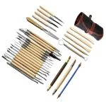 Worison 30Pcs Clay tool set pouch - Image 2