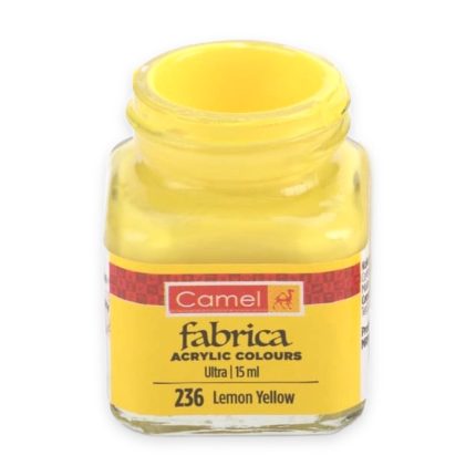 Camlin Fabrica Acrylic 15ml -Lemon Yellow (236) - Haanz Sri Lanka