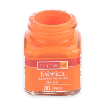 Camlin Fabrica Acrylic 15ml -Orange (283) - Haanz Sri Lanka