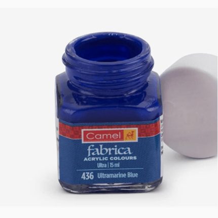 Camlin Fabrica Acrylic 15ml -Ultramarine Blue (436) - Haanz Sri Lanka