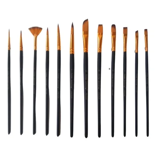 Keep Smiling Mix Artist Brush 12set - Image 1