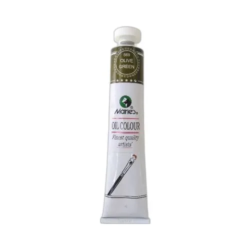 Marie's Oil Colour -50ml -569 -Olive Green - Image 2