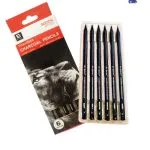 Art Nation Woodless Charcoal Pencils (6pcs)