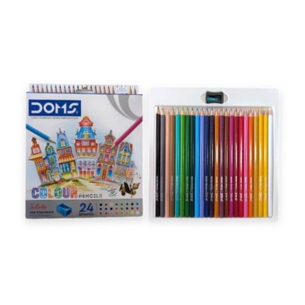 Doms Colour Pencil - 24 - Haanz Sri Lanka