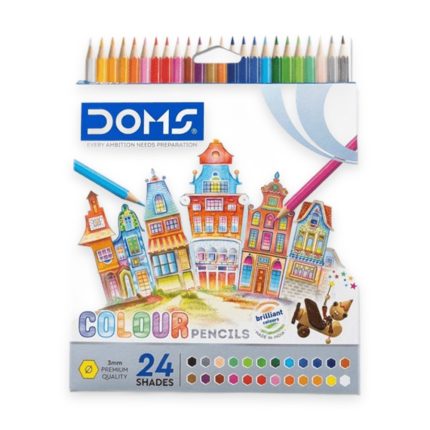 Doms Colour Pencil - 24 Shade - Haanz Sri Lanka