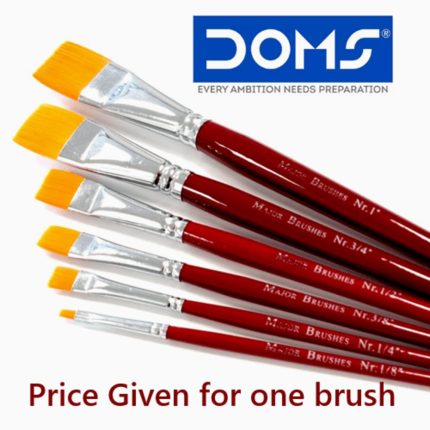 DOMS Synthetic Brush Flat - Haanz Sri Lanka