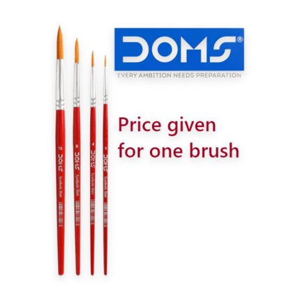 DOMS Synthetic Brush Round - Haanz Sri Lanka