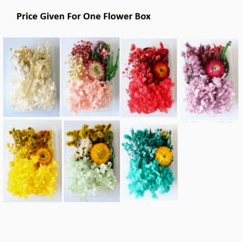 Dry Flowers Mix Box - DF01 - Haanz Sri Lanka