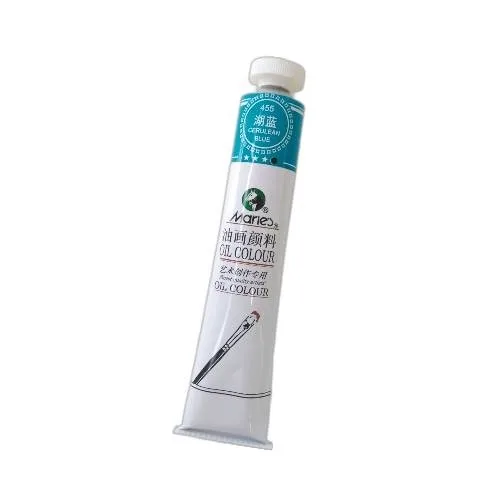 f1f4ed9f4c4781eb31a25be943102d33.jpg Marie's Oil Colour - 50ml - 455 - Cerulean Blue - Haanz Sri Lanka