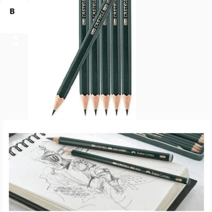 Faber Castell 9000 pencil -B - Haanz Sri Lanka