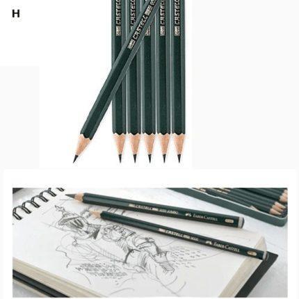 Faber Castell 9000 pencil -H - Haanz Sri Lanka