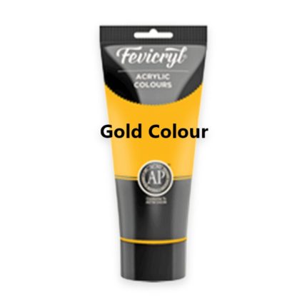 Fevicryl Acrylic Colour 200ml - Gold - Haanz Sri Lanka