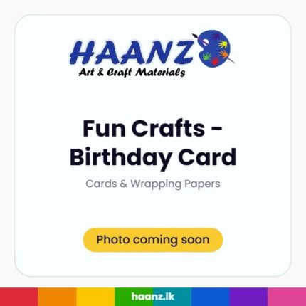 Fun Crafts - Birthday Card - Haanz Sri Lanka