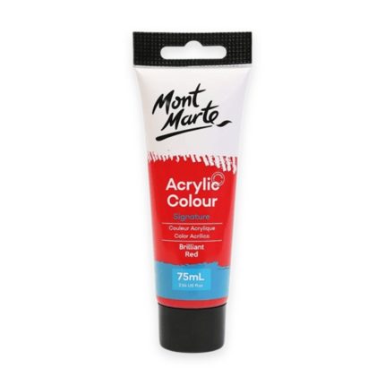 Mont Marte Acrylic, 75ml -Brilliant Red - Haanz Sri Lanka