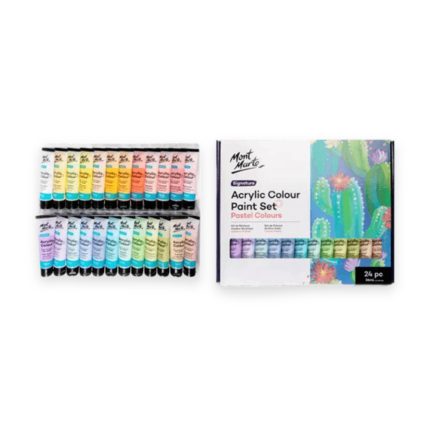 Mont Marte Acrylic Colour Pastel Set 24x36ml - Haanz Sri Lanka