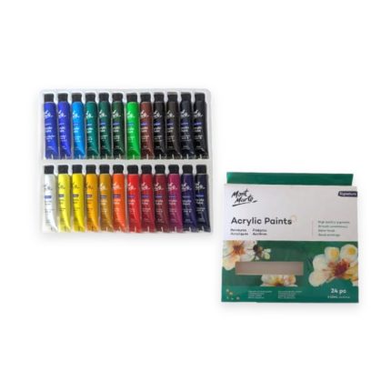 Mont Marte Acrylic Paints -24X12ml - Haanz Sri Lanka