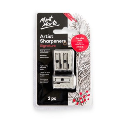 Mont Marte Artist Sharpeners Metal 2Pcs - Haanz Sri Lanka
