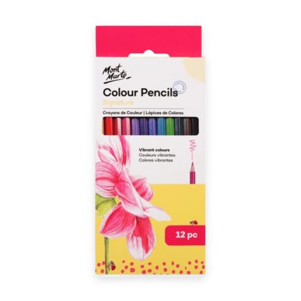 Mont Marte Colour Pencils - 12pcs - Haanz Sri Lanka
