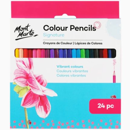 Mont Marte Colour Pencils - 24pcs - Haanz Sri Lanka
