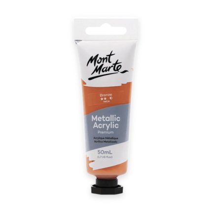 Mont Marte Metallic Acrylic 50ml (Premium) - Bronze - Haanz Sri Lanka