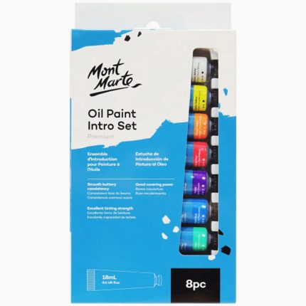 Mont Marte Oil Paint Intro Set Premium Set 8x18ml - Haanz Sri Lanka