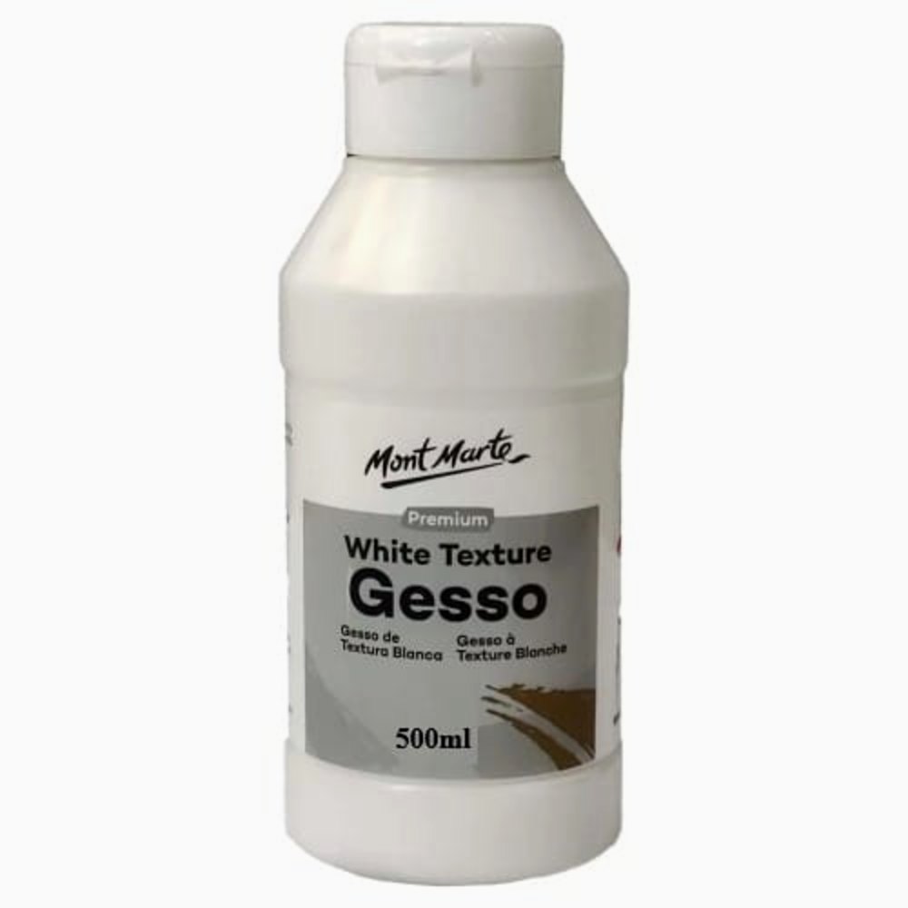 Mont Marte Premium White Texture Gesso 500ml - Haanz Sri Lanka