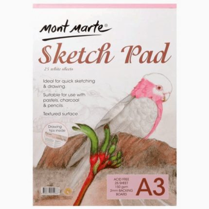 Mont Marte Sketch Pad -150gsm, A3 - Haanz Sri Lanka