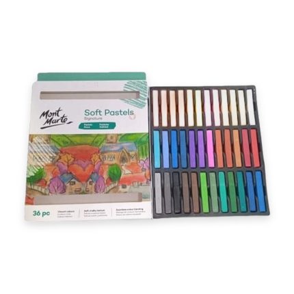 Mont Marte Soft Pastels -36Shades - Haanz Sri Lanka
