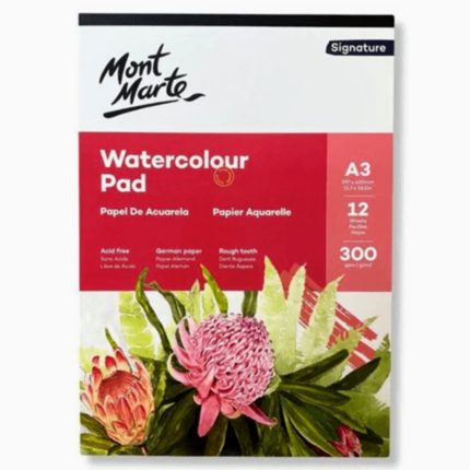 Mont Marte Watercolour Pad -300gsm, A3 - Haanz Sri Lanka