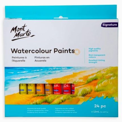 Mont Marte Watercolour (Signature) -24X12ml - Haanz Sri Lanka