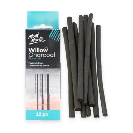 Mont Marte Willow Charcoal Sticks (12pcs) - Haanz Sri Lanka