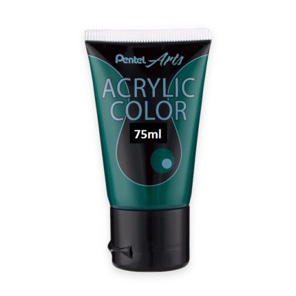 Pentel Acrylic Colour -75ml -Deep Green - Haanz Sri Lanka