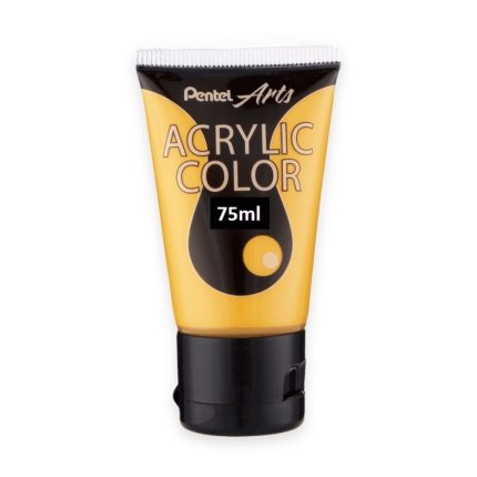 Pentel Acrylic Colour -75ml -Yellow Ochre - Haanz Sri Lanka