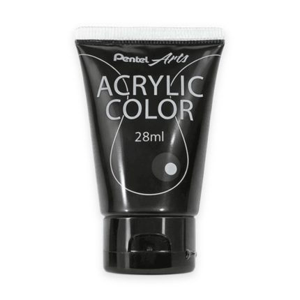 Pentel Arts Acrylic Colour 28ml - Black - Haanz Sri Lanka