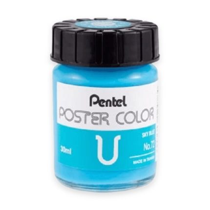 Pentel Poster Colour -30ml -Sky Blue - Haanz Sri Lanka